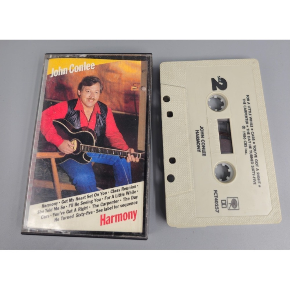 John Conlee, Harmony, Cassette Tape 1986